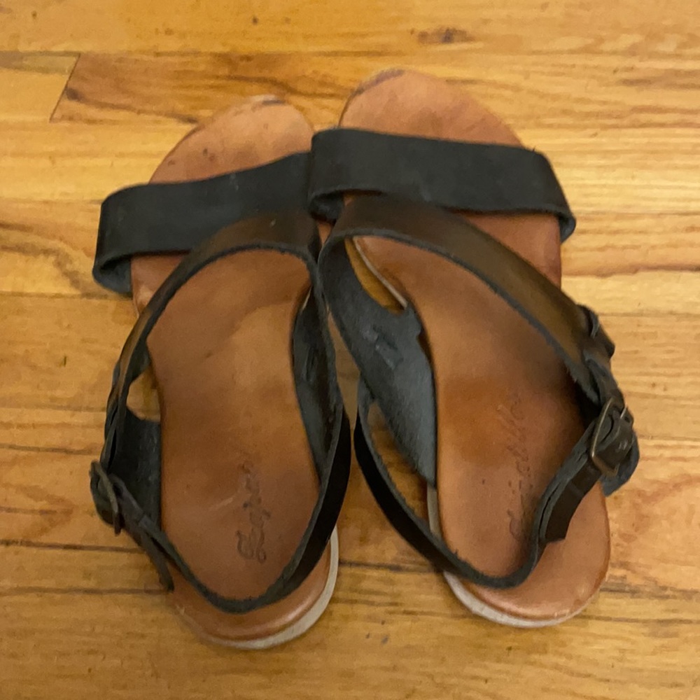 Italian leather sandals
